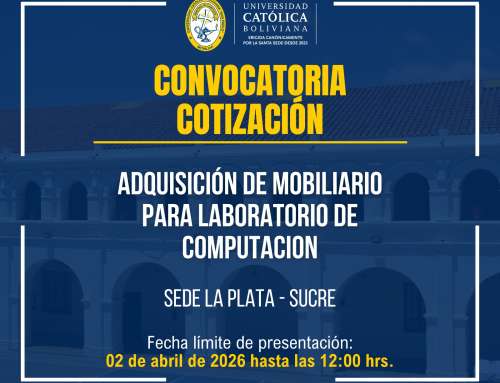 📌MOBILIARIO PARA LABORATORIO DE COMPUTACION PARA LA SEDE ACADÉMICA LA PLATA – SUCRE.