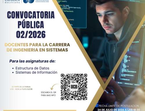 CONVOCATORIA PÚBLICA N°02/2026 DOCENCIA CARRERA DE INGENIERÍA DE SISTEMAS GESTIÓN 2/2026