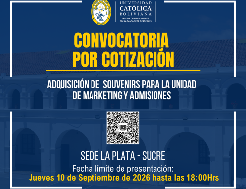 Adquisición de souvenirs para la unidad de marketing y admisiones.